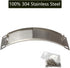 Draft Door Screen Kit Replacement Parts for Large and Medium Big Green Egg, for Big Green Egg Accessories, Green Egg