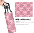 ZZKKO 32oz Stainless Steel Water Bottle with Straw, Cartoon Cute Pig Thermos for Kids