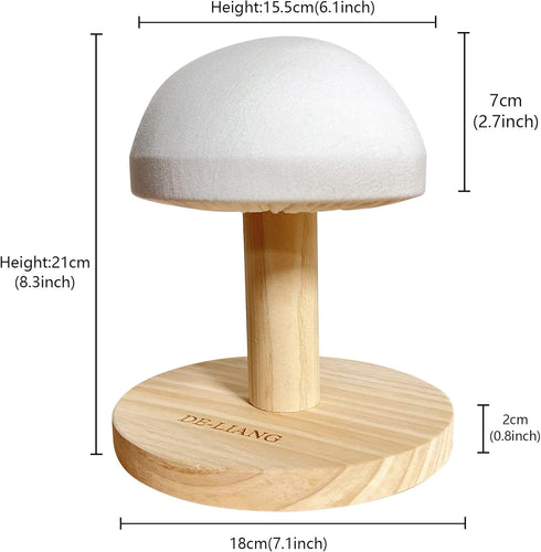 Bra Wooden Ironing Board, Mini Iron Padded Sleeve Pillow Board, Stool with Round Base for Pressing