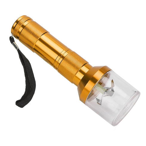 Nail Art Powder Mixing Grinder, Electric Grinder Tool for Nail Salon Home Kitchen (Gold)