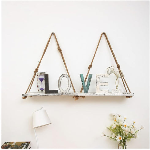 Wooden Letter LOVE Sign - Rustic Freestanding Table Top Decor for Wedding, Thanksgiving, Christmas