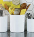 Reston Lloyd Extra Large Multipurpose Crock for Organizing Utensils & Kitchen Tools, White