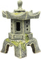 Zen Garden Decor Pagoda Lantern Statue for Outdoor Patio, Bonsai Plant Pots Japanese Yard Sculpture