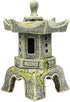 Zen Garden Decor Pagoda Lantern Statue for Outdoor Patio, Bonsai Plant Pots Japanese Yard Sculpture
