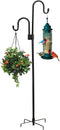 Shephard Hooks Outdoor 76 Inches for Lanterns Double Hooks Heavy Duty Shepherd