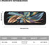 Refrigerator Door Handle Covers Pack of 2, Non-slip Kitchen Appliance Protective Mat for Fridge Dishwashers Microwave Kitchen Handle Home Indoor Decoration, Flower Brown Blue by NETILGEN