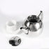 Stainless Steel Teapot with Filter, Large Capacity (1500ML), Metal Coffee Pot Water Container Kettle