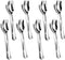 Alata Sporks, 8-Pack Food-grade Stainless Steel Sporks, 7.4 Inches Long Handle Salad