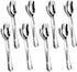 Alata Sporks, 8-Pack Food-grade Stainless Steel Sporks, 7.4 Inches Long Handle Salad