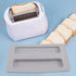 HEMOTON 2 Slice Toaster Lid, Silicone Toaster Cover, Bread Maker Cover Accessories