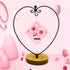 WAJJ Ornament Display Stand for Hanging Glass Terrarium Wood Base Creative Decoration for Home Garden Wedding Party
