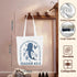 VBCVBGFH Floral Beach Whale Shark Gifts Jellyfish Christian Canvas Tote Bag for Work Totes for Women Christmas Bible