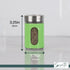 Salt Pepper Shaker Retro Single Spice Jar Glass - Green