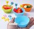 Kids Knives Set for Real Cooking, Toddler Knife Set with Cutting Board, Safe Knife, Peeler, and Fruit Cutters