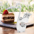 Decorative Swan Base Holder for Coffee Spoons, Metal Teaspoon and Dessert Flatware, Silvery White