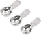 Coffee Scoop 3-Piece Set, Stainless Steel Tablespoon Measure Spoon for Brewing
