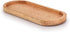 Samhita Set of 3 Mango Oval Wood Trays, Perfect for Food Holder/BBQ, Serve Cheese, Sushi, Holiday Snacks (12" x 5" x