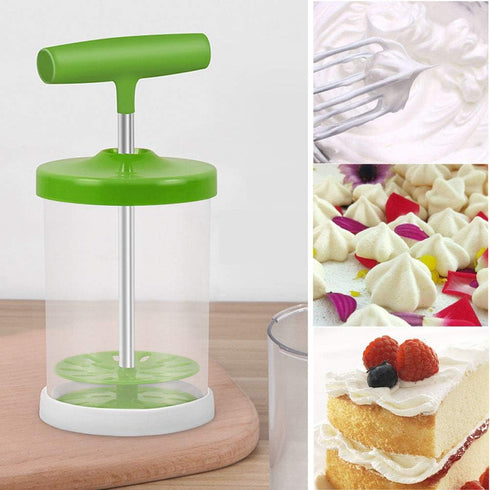 Handheld DIY Whipped Cream Dispenser, Professional Cream Whipper Maker for Kitchen, Frothy Drinks, Milk Frother