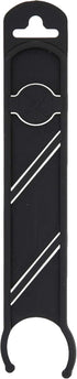 Mercer Culinary Rounded Tip Wavy Bar Knife, 4-5/16 Edge, Black Handle