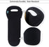 OFEILY Durable Neoprene Wine Carrier - Single Bottle Tote Bag for Wine, Beer, or Drinks - Black