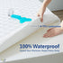 400 21 Inch Cottington Lane GSM Full Size Waterproof Quilted Mattress Pad Protector, Soft Microfiber Mattress Topper