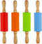 Miokun 4 Pack Small Rolling Pin for Kids, Kids Rolling Pin for Home