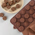 JOERSH 4PCS Silicone Chocolate Flower Molds for Candy, Fat Bombs, Snacks, 11 Floral Shapes, 60 Cavities