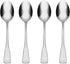 Oneida Colonial Boston Teaspoons, Silverware Set, Set of 4