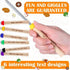 12 Pcs 32 Inch Marshmallow Roasting Sticks - Bulk S'mores Sticks for Campfire Cooking Equipment