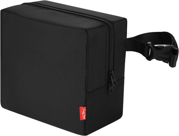 Travel Neck Pillow Bag for trtl Pillow, Waterproof Protector with Air Tag Pocket & Adjustable Strap for Luggage