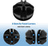 36 Pcs Wire Cube Plastic Connectors for Black Modular Closet Organizer and Metal Grid Shelving Unit
