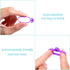 30 Pcs Pastry Bag Ties, Silicone Piping Bag Ties for Cake Decorating, Reusable Clips for Cupcakes and Pastry Seal