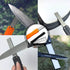 Diamond Knife Sharpener Pocket Sharpening Stone #400/600, Folding Portable Orange - 1pcs