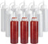 OAMCEG 12 Pack Ketchup Squeeze Bottles, 8 OZ Plastic Condiment Bottles for Sauces, Dressings, Paint