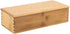 Tomotato Wooden Chopsticks Storage Box - Bamboo Silverware Organizer with Lid for Home Kitchen