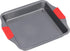 Baking Pan, Carbon Steel Non Stick Oven Baking Sheet with Silicone Handle, Deepened Design, Dishwasher Safe