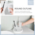 2 Pack, Glass Tumbler Cap Aomasi Frosted Bathroom Rinsing and Mouthwash Cup, Toothbrush & Toothpaste Holder & Drinking