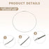 134527100 Washer Door Boot Spring Clamp, Fits Frigidaire Electrolux Washer, Door Boot Seal Retaining Ring, AP3844563.