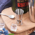 Newk Double Jigger for Bartending, 1/2 & 1 Oz (15 & 30 ML) Stainless Steel Cocktail Measuring Jigger, Set of 4