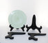 Artliving Black 7" Wood-like Plastic Easels - Set of 4 Plate Display Stands and Picture Frame Holders