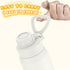 19oz GOPPUS Kids Water Bottle with Spout Lid, Toddler Water Bottle, Stainless Steel Insulated Water Bottle, Leakproof