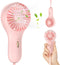 Handheld Fan Mini Portable Fan, USB Rechargeable Small Fan, 3 Speeds Pocket Mini Fan for Travel and Outdoor