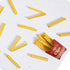 Fries Clips, 12 Cute French-Fries-Shaped Bag Clips, Fun Bag Clips for Food in a Magnetic Box, Cute Kitchen Accessories