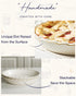 getstar 9 inch Ceramic Pie Pan - Non-Stick Baking Dish, Oven & Dishwasher Safe, Deep Dish Pie Plate