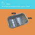 Aluminum Foil Pans with Lids, 10 Pack Heavy Duty 2LB Small Foil Pan, 8.5" 6" Disposable for Baking & Cooking