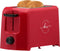Select Brands 2-Slice Toaster - Red, Premium Bread & Bagel Toaster with Browning Control, Wide Slots, Electric Toaster
