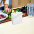 PRETYZOOM Cheese Slice Storage Container, 2pcs Sliced Cheese Saver Box with Clear Flip Lid for Fridge Bins