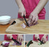 Ceramic Knife Set with Protective Cover, 4-Piece Kitchen Knife Set & 1 Peeler for Meat, Fruit, Vegetables