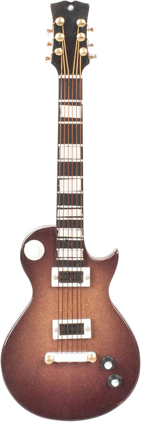 Broadway Gifts Purple Electric Guitar Christmas Tree Ornament, 5 inches