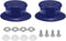 uxcell 2pcs Replacement Knob for Pot Pan Lids, Plastic Cover Holding Handles for Skillets, Kitchen Cookware, Purple